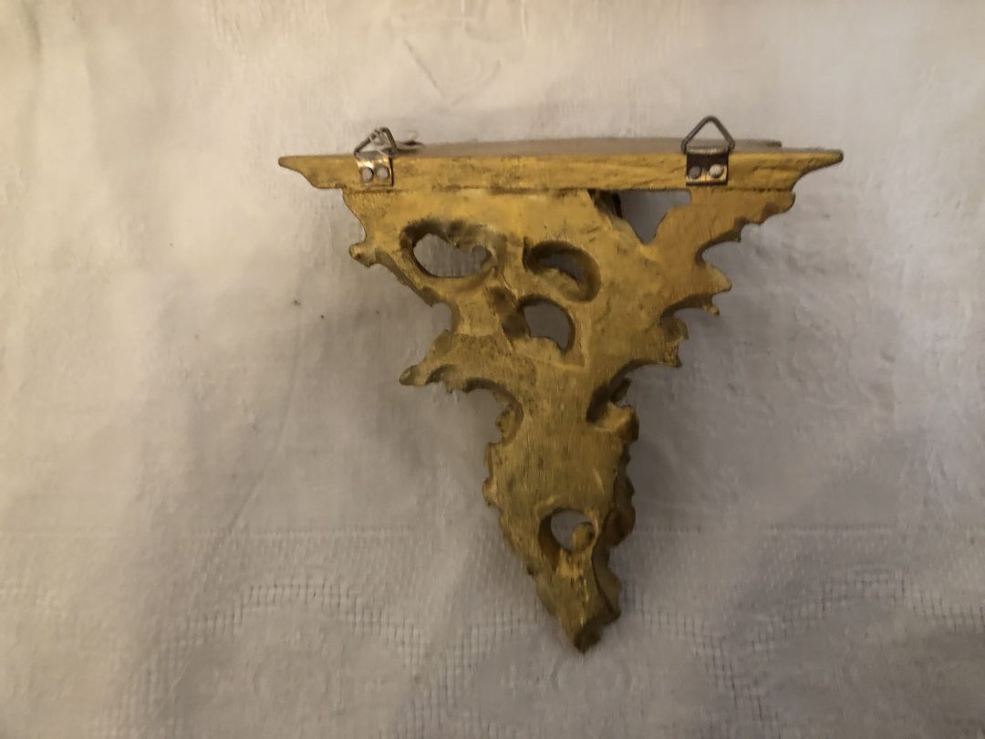 Petite console en bois doré – Image 3